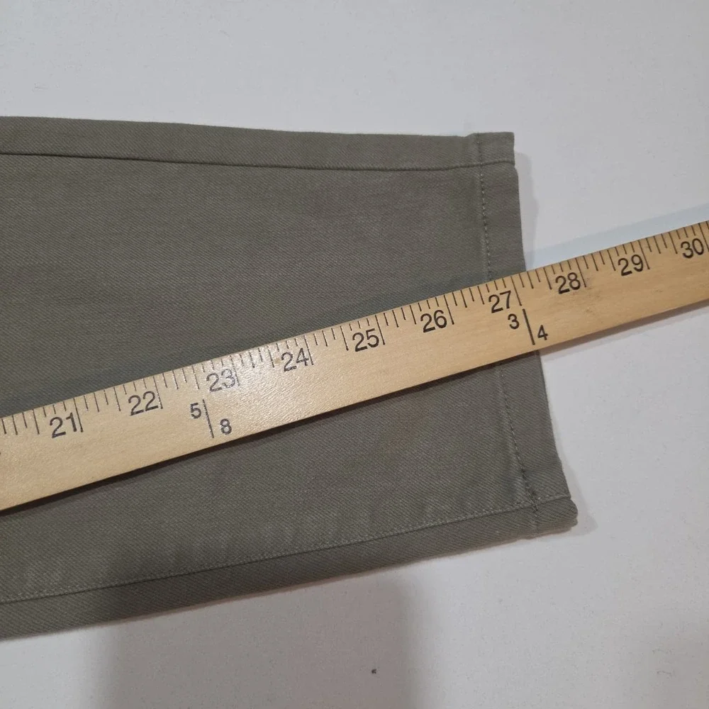 Under 510 Light Green Garment Dyed Stretch Tapered Leg Jeans Mens Size 33x27
